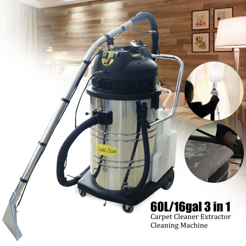 Light Clean 60L Commercial Carpet Extractor