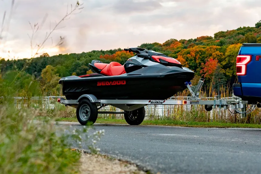 Sea-Doo Personal Watercraft with Trailer